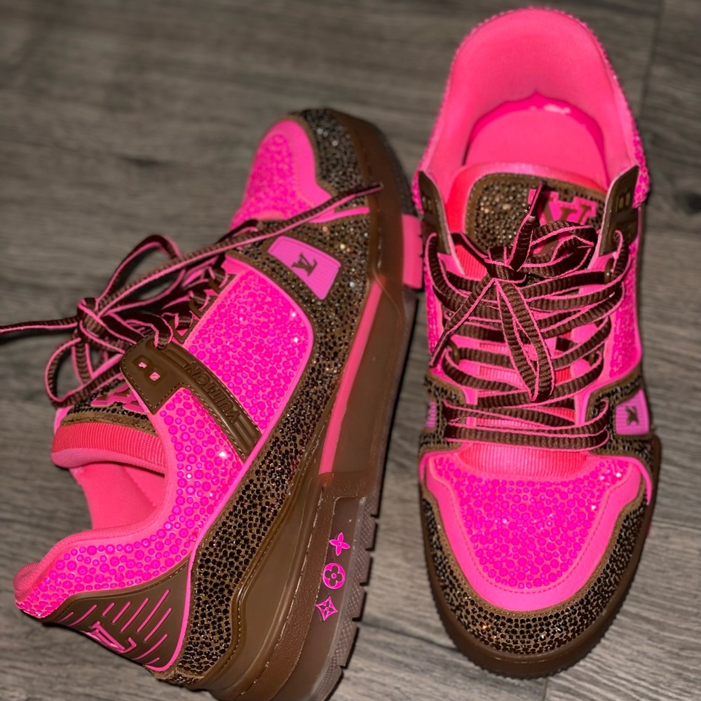 Louis Vuitton exclusive bling sneaker